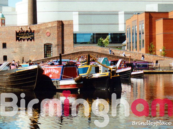 brindley place canal boats
